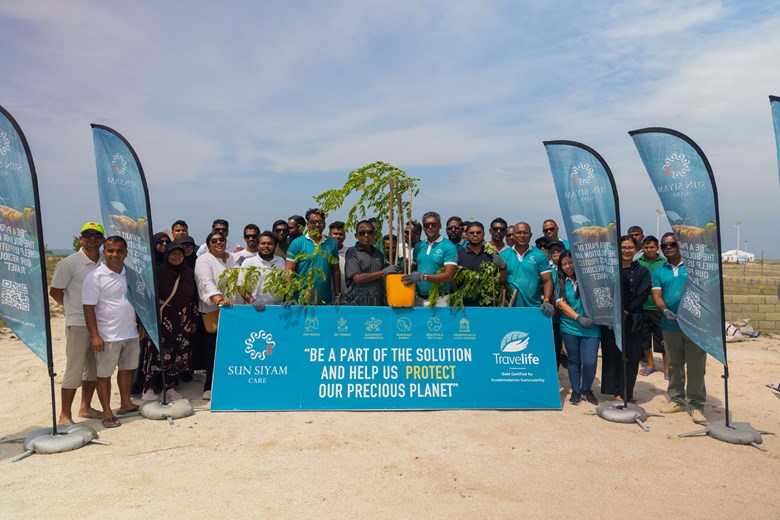 Tree planting with the team