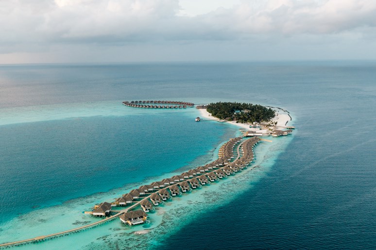 Vue aérienne des nouvelles Ocean Signature Villas