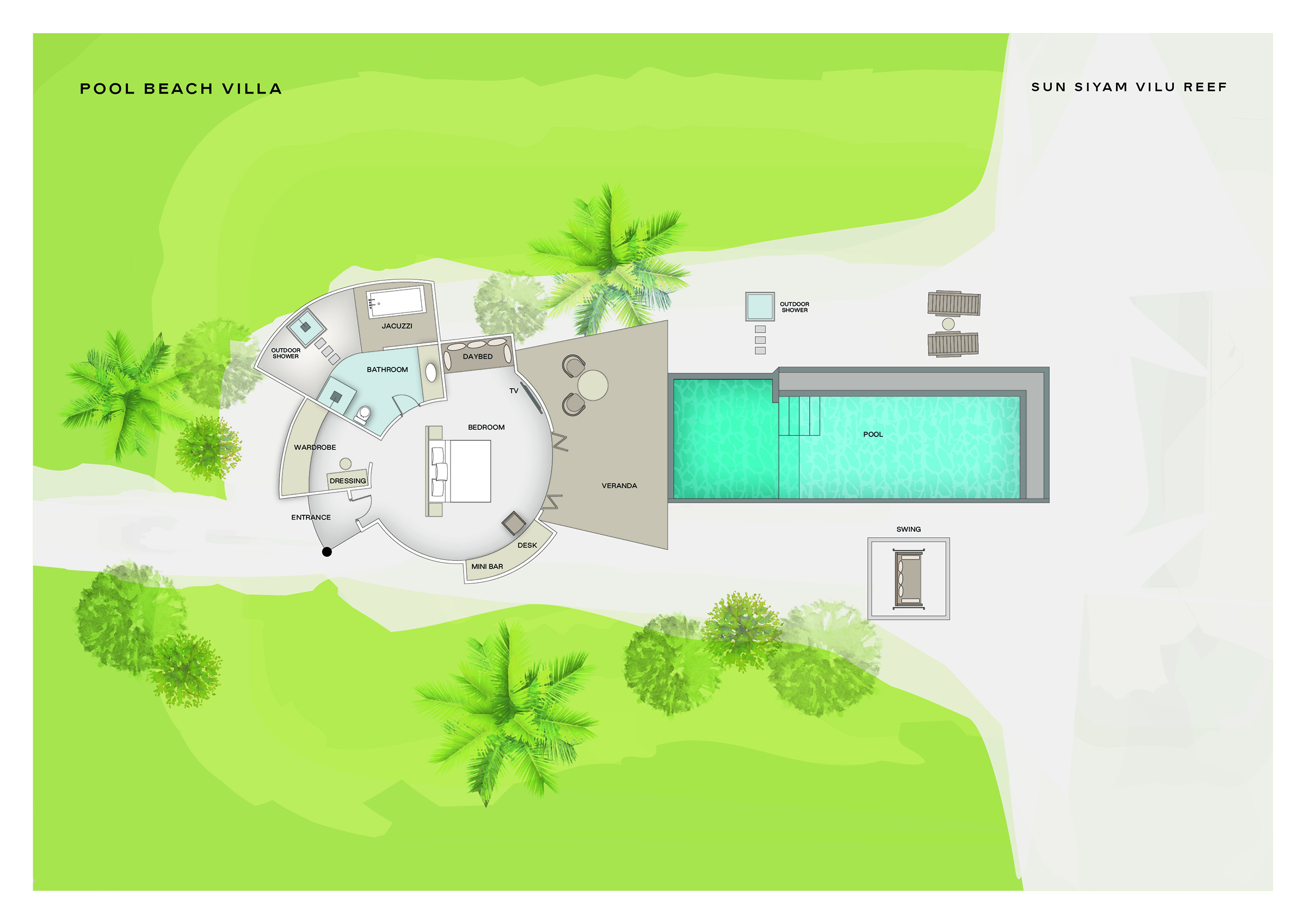 SSVR Pool Beach Villa