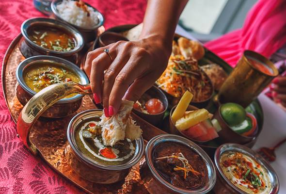 Indian food in Maldives Resort
