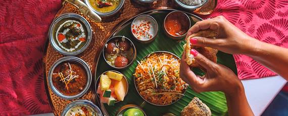 Indian food at Sun Siyam Olhuveli