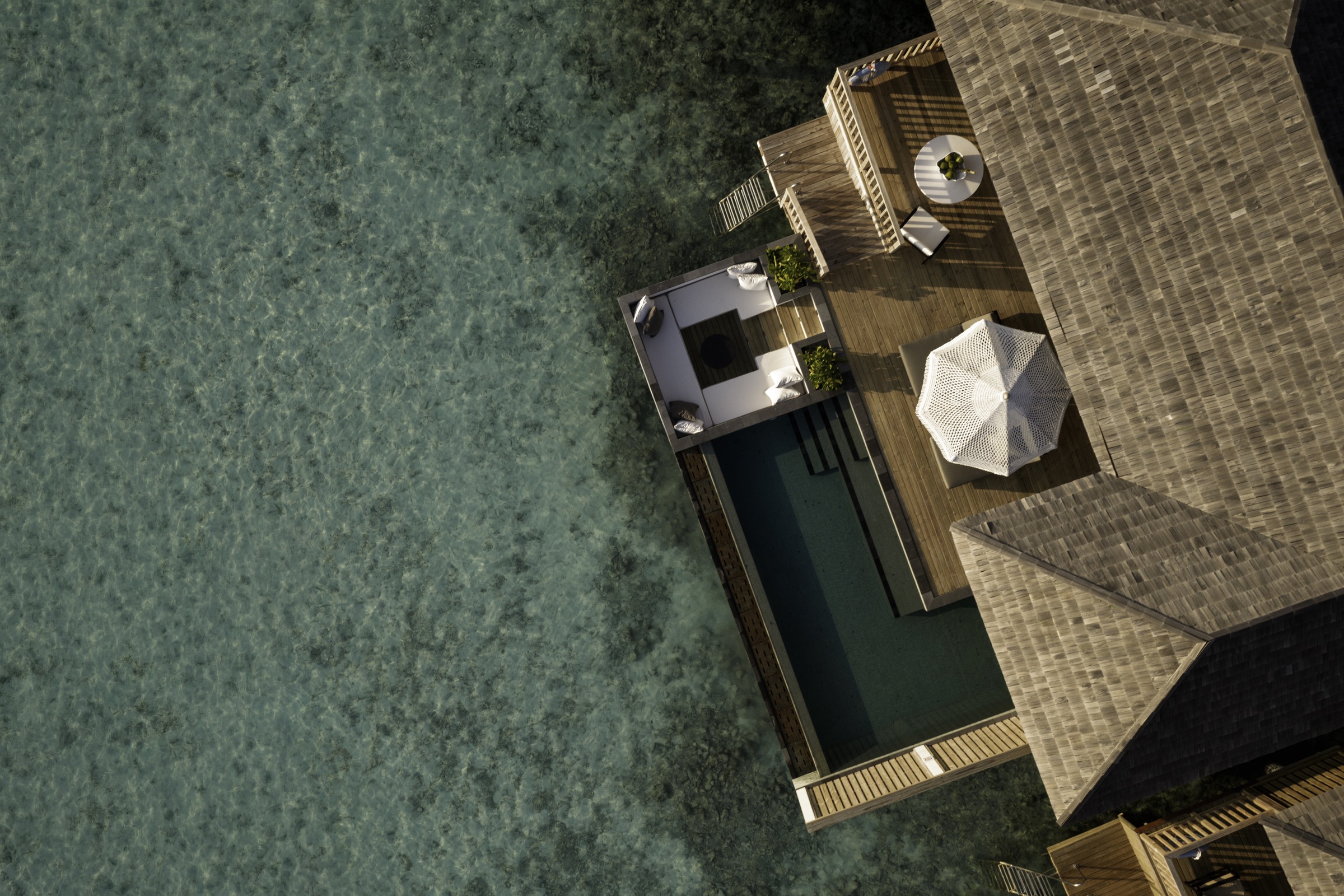 Sunset Horizon Water Villa with Pool