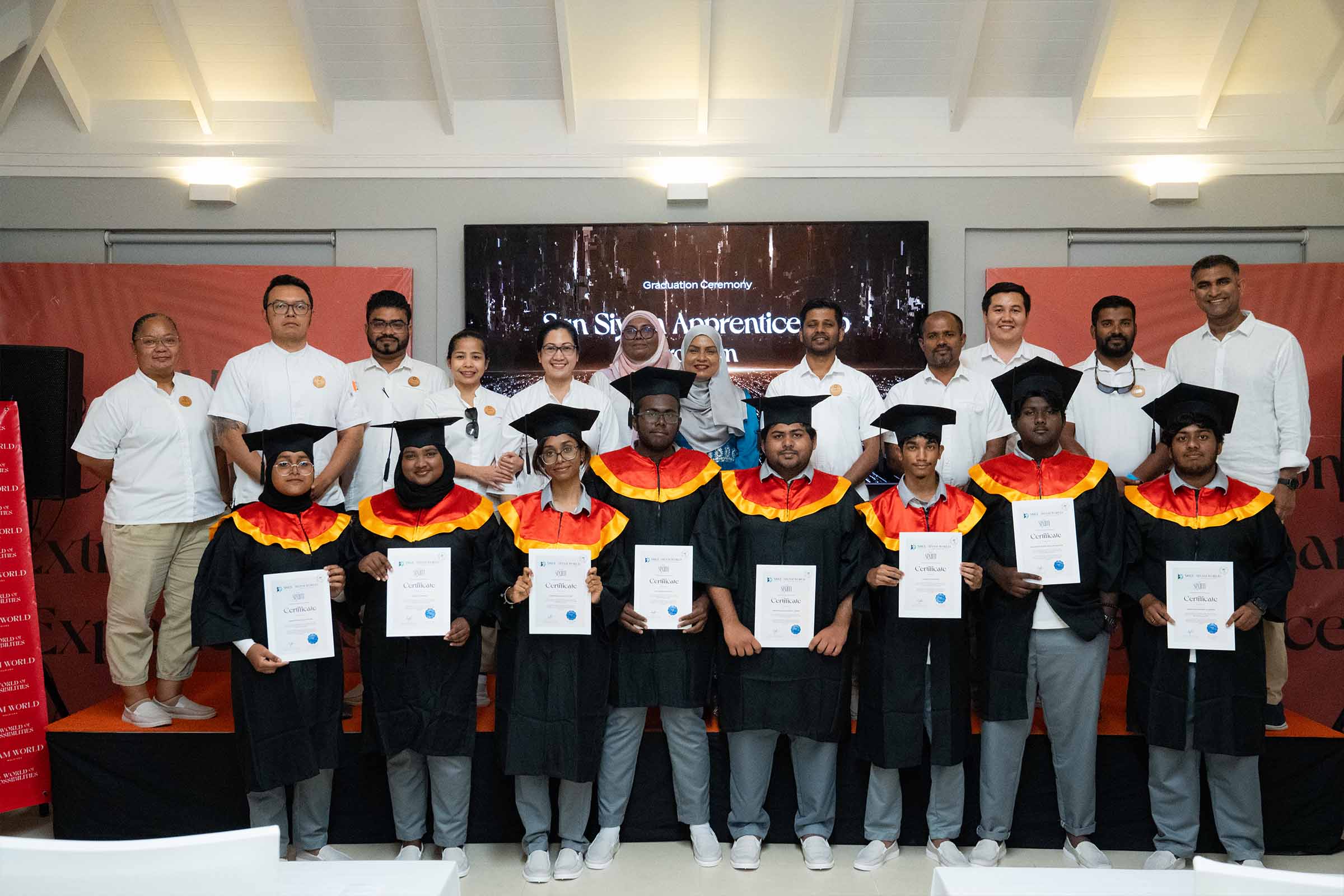 Apprenticeship Programme First Graduates At Siyam World Maldives