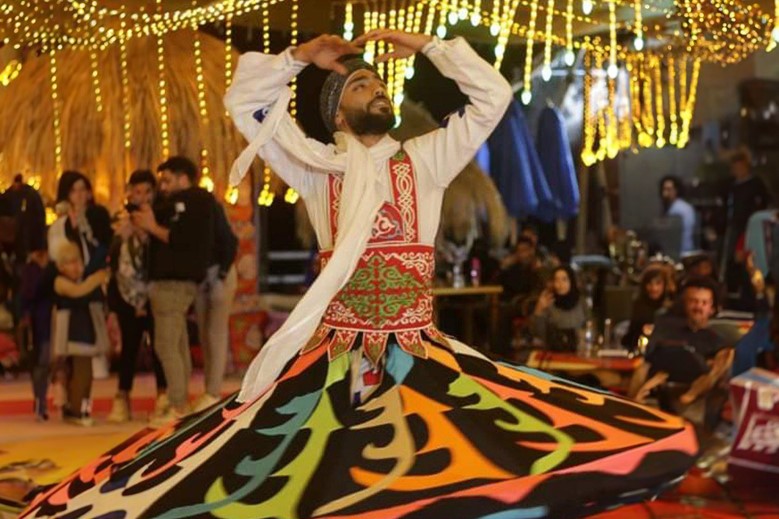 Tanoura dancer, Ahmed Hussein Shaaban Elmazyoudi