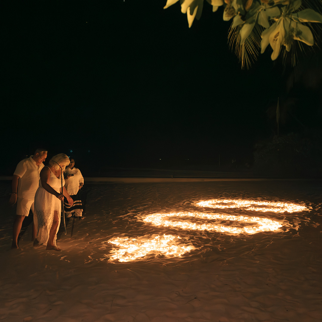 Earth Hour Sun Siyam Vilu Reef Maldives