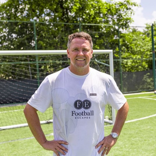 Michael Owen At Siyam World Maldives