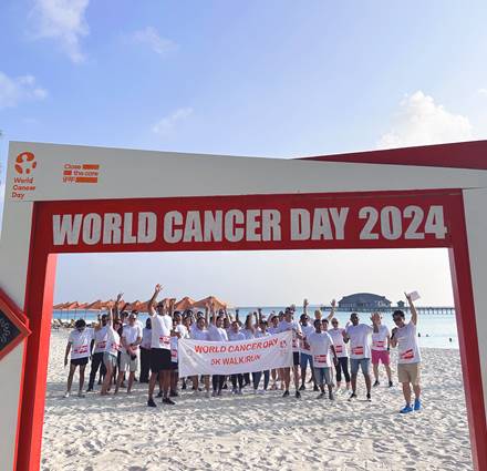 World Cancer Day at Sun Siyam Iru Fushi