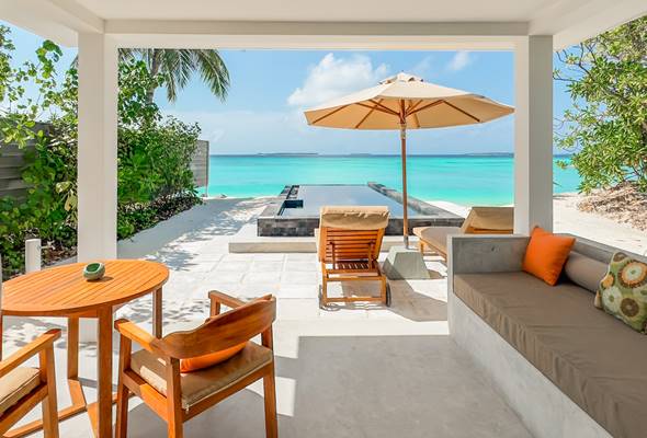 Beach Suite With Pool View
