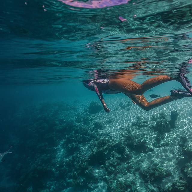 Snorkeling at Iru Veli