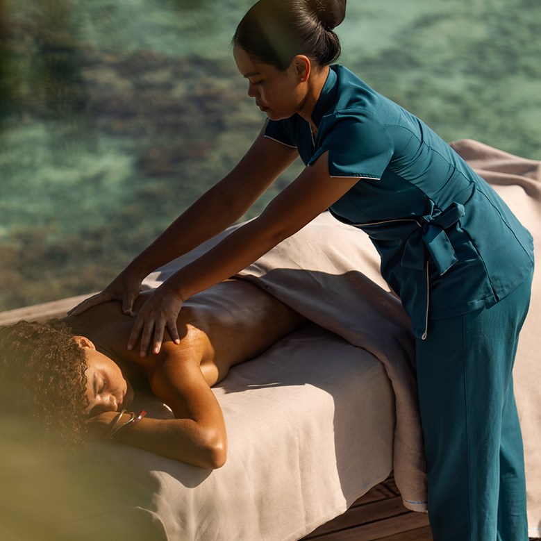 Masaje en el spa
